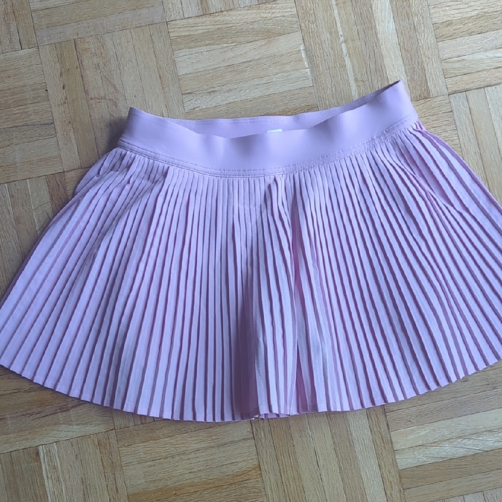 lululemon  Varsity Light Pink Pleated Mini Skort